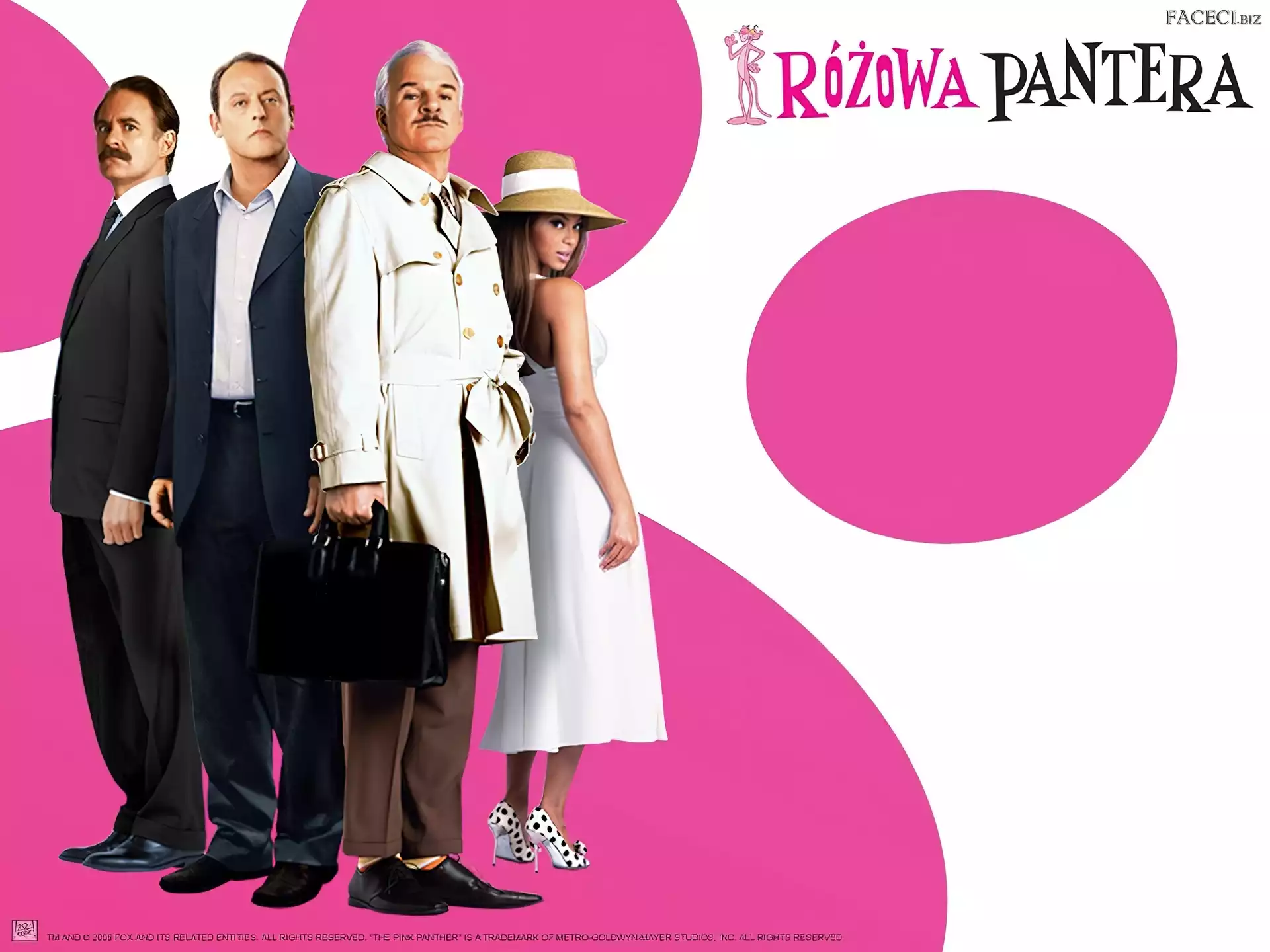 Beyonce, Steve Martin, Jean Reno, The Pink Panther, Kevin Kline